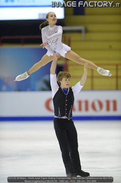 2013-02-28 Milano - World Junior Figure Skating Championships 1338 Kamilla Gainetdinova-Ivan Bich RUS